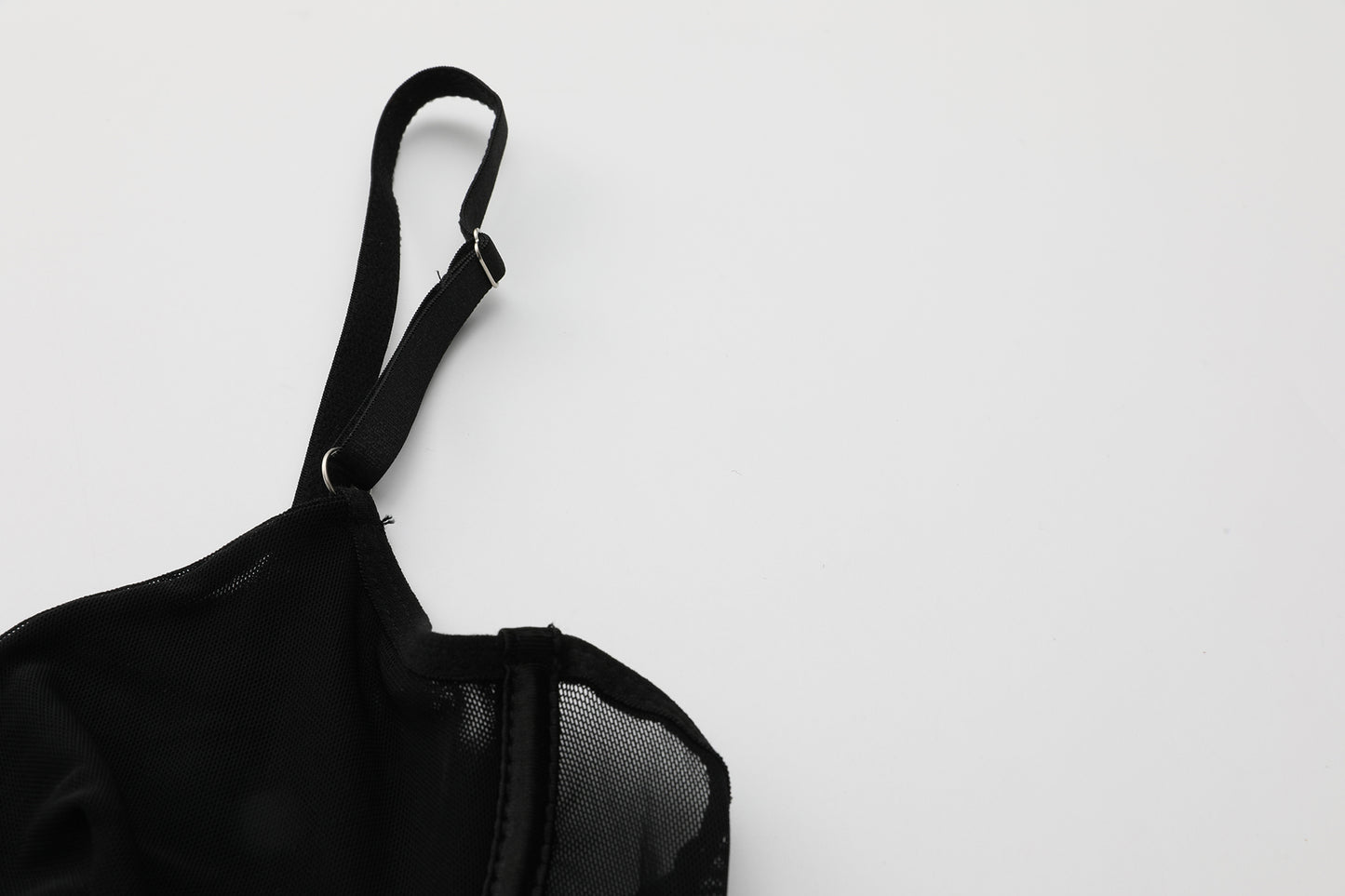 Black Eclipse Sheer Bodysuit Set