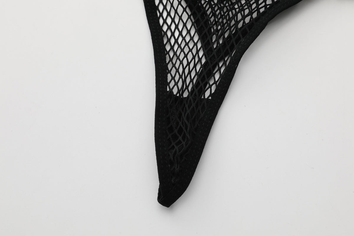 Tessa's Playful Mesh and Tutu Lingerie Set