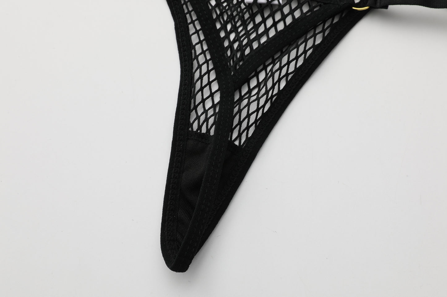 Tessa's Playful Mesh and Tutu Lingerie Set