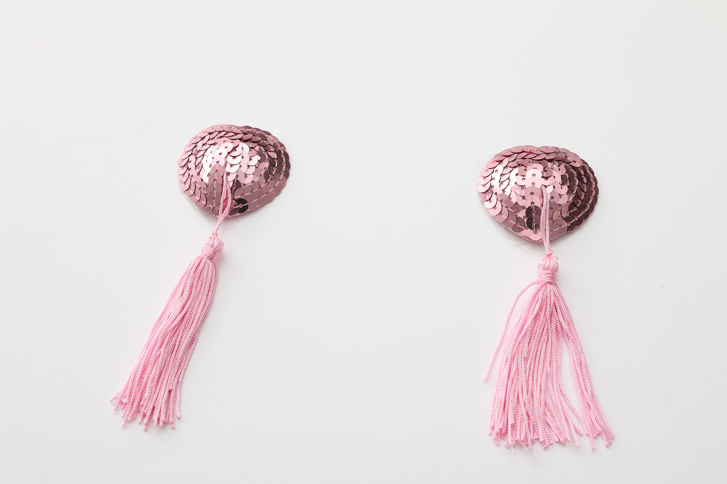 Blush Romance Revealed Lingerie Set with Shiny Nipple Covers