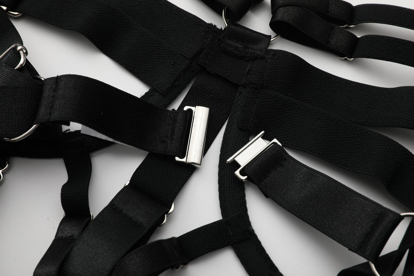 Luna's Midnight Straps Bodysuit Set