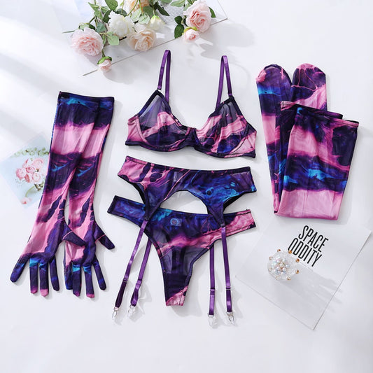 Chromatic Muse Paint Mix Lingerie Set