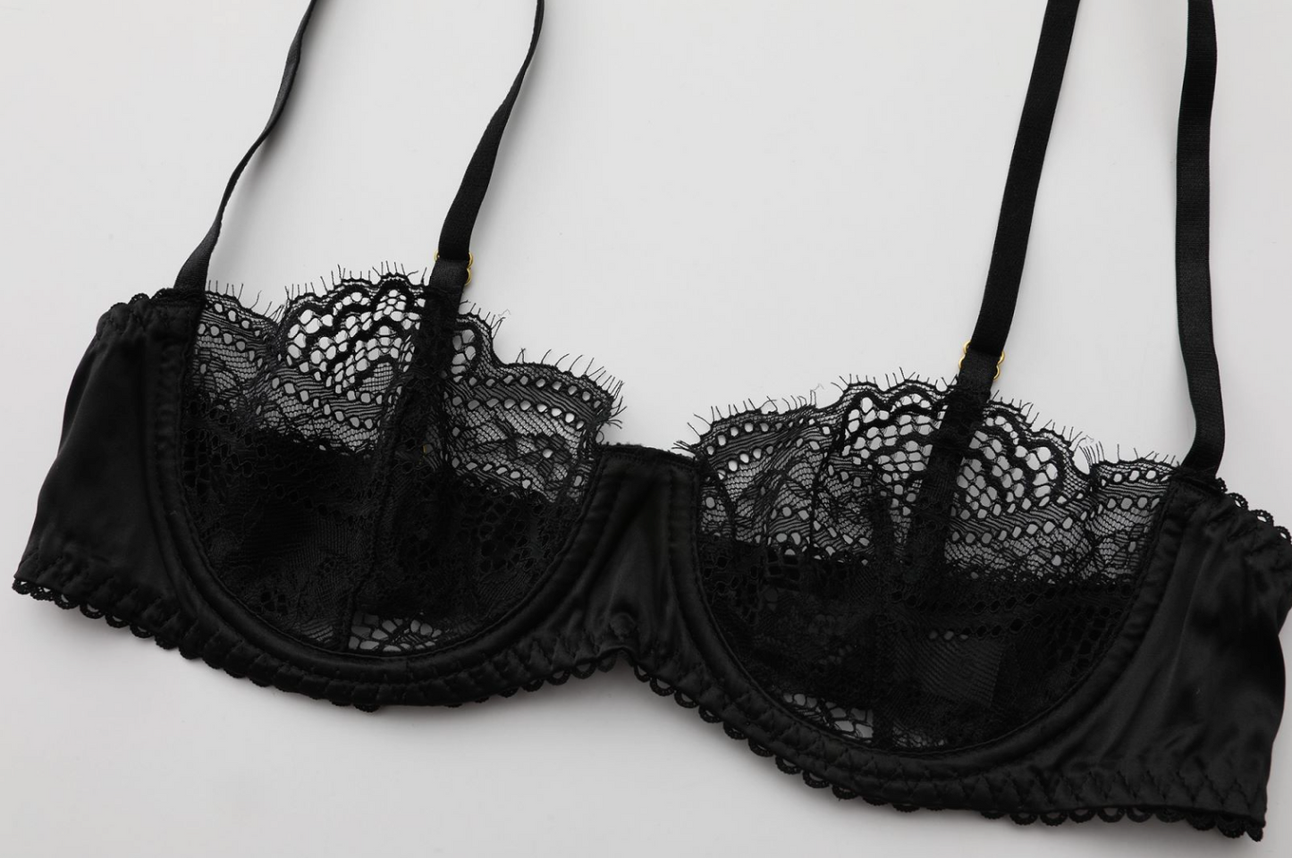 Midnight Temptation Black Lace Lingerie Set - EVYS Lingerie