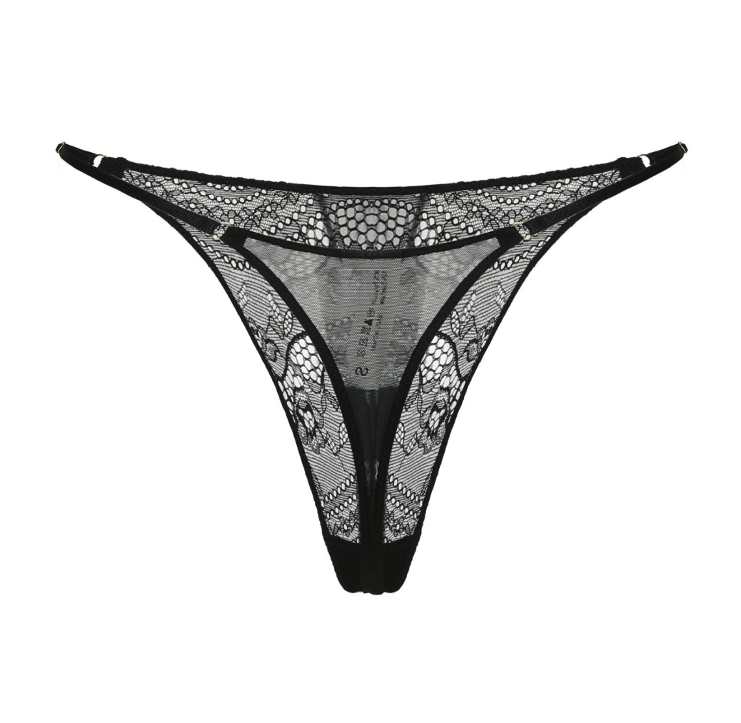Midnight Temptation Black Lace Lingerie Set - EVYS Lingerie