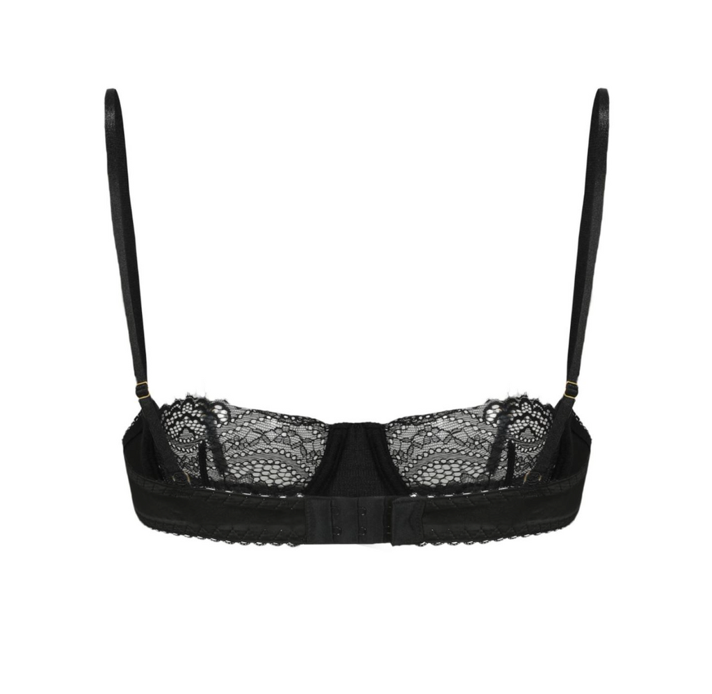 Midnight Temptation Black Lace Lingerie Set - EVYS Lingerie