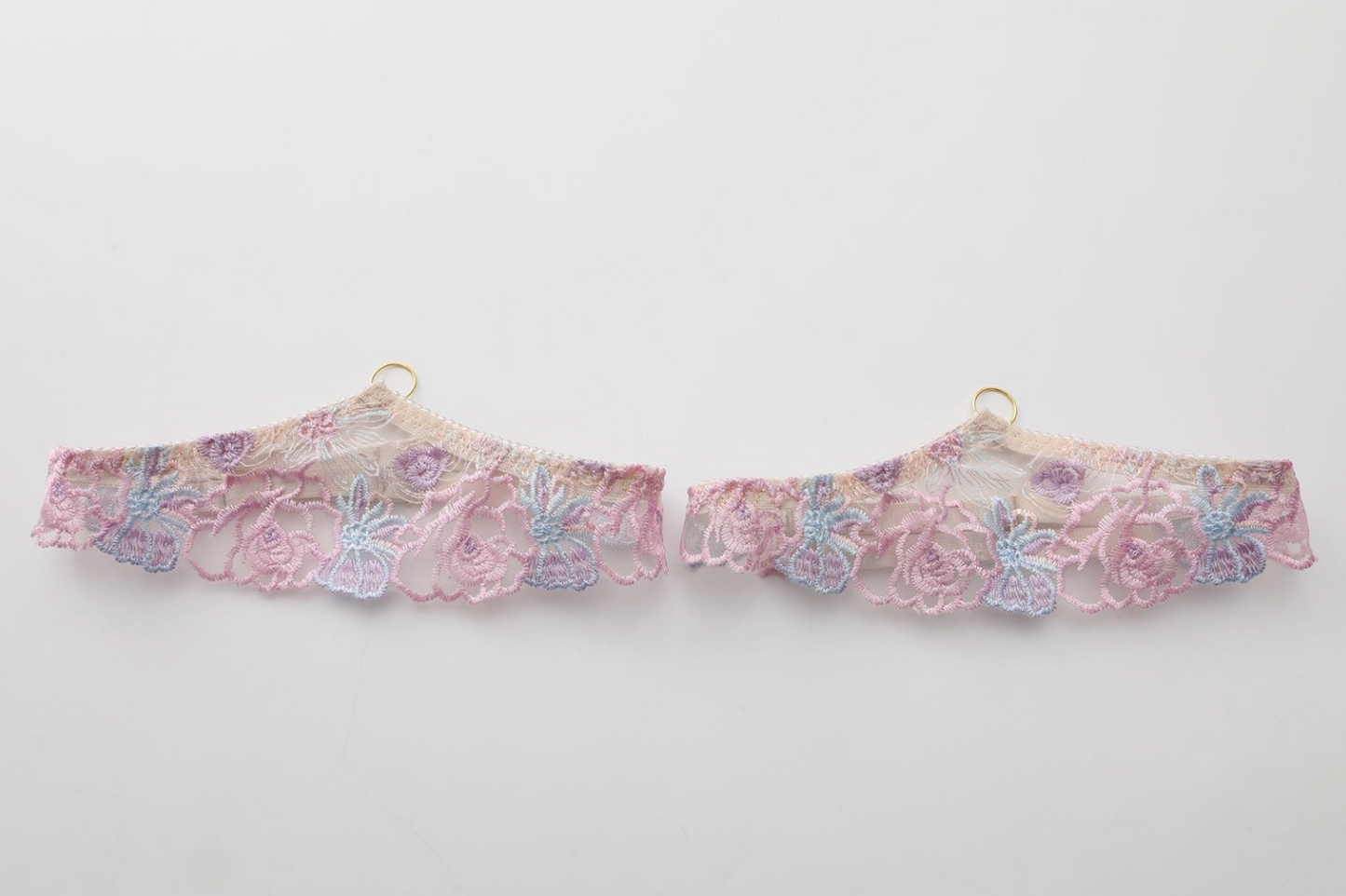 Blooming Romance Pastel Floral Lace Lingerie Set - EVYS Lingerie