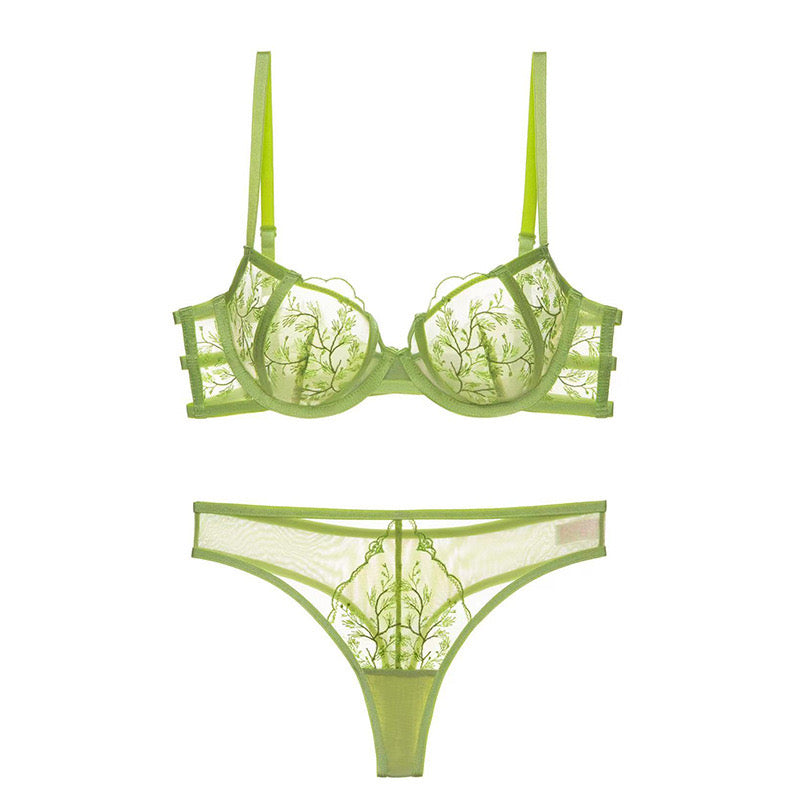 Lime Zest Lingerie Set